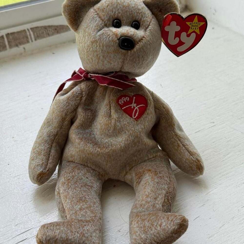 Ty Beanie Baby Vintage 1999 Signature Bear Plush